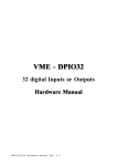 VME - DPIO32 - esd electronics, Inc.