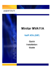 Minitar MVA11A