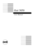 Océ 3050 - Océ | Printing for Professionals
