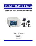 Model 1936/2936-C Series - UCSD Department of Physics