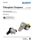 GC-1021B Fiberglass Choppers OPeartions