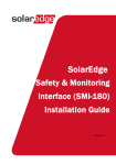 Safety & Monitoring Interface for Large Scale Installations