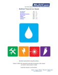 MultiCam® WaterJet User Manual