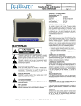 TH 15XL Healthcare Television User Guide