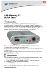 USB Mercury T2 Quick Start 1 - Digi-Key