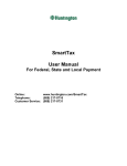 SmartTax User Manual