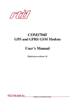 COM17045 User`s Manual