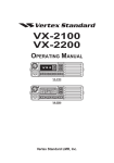 vx-2100 vx-2200 operating manual