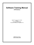 Software Training Manual - UCLA School of Public Health