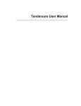 Tendersure User Manual