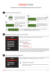 Instruction for connecting the heat pump to the cloud