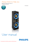 Philips NTRX500 User Guide Manual