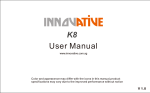 K8 User Manual - Singapore Mini LED Projector (iPhone 5 / iPad