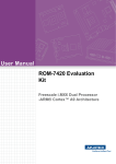 User Manual ROM-7420 Evaluation Kit - Login