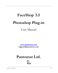 FaceShop® 3.5 Photoshop Plug-in