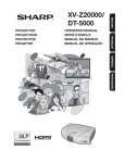 XV-Z20000 | DT-5000 Operation Manual