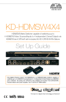KD-HDMSW4X4 - Key Digital