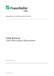 VarioS®-Microscanner user manual - Scanner