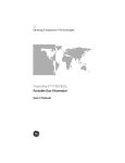 PT878GC Portable Gas Flowmeter User`s Manual