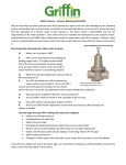 Water Pressure – Pressure Reducing Valve (PRV) Did you know