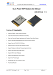 tiLow Power WiFi Module User Manual