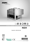 Air-Water Heat Pumps Aermec NSH Technical and installation manual