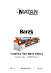 10100117-C BK Tec Note Installing Fiber Optic Cables