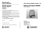 Granit GB400 Battery Energizer GB400