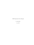 CB2 Framework User Manual