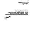 Primary Culture of Cardiac Myocytes Chicken Embryo Application