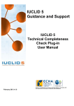 IUCLID 5 Plugin