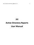 JiJi Active Directory Reports User Manual