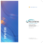 Digital PicoView User Manual: PV Acquire 1.6x