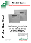 680-014-09 Mx-4000 Install - Fire & Security Solutions Ltd