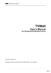 TVWall User`s Manual 4.1 - ZENIT IP Surveillance Cameras