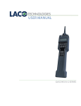 GasCheck G3 Leak Detector Manual