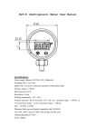M25-R (Refrigerant) Meter User Manual