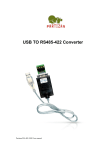 USB TO RS485-422 Converter