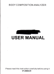 USER MANUAL