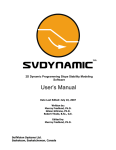 SVDynamic User`s Manual - SoilVision Systems, Ltd