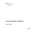 Avaya 3725 DECT Telephone