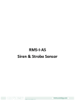 RMS-I-AS Siren & Strobe Sensor