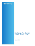 Exchange Fee System Tutorial Training Guide