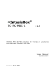 User`s manual - Intesis Software, S.L.