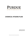 Chemical Hygiene Plan (CHP)