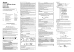 MR-J2S - Instructions and Cautions IB(NA)-0300010-N