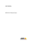 AXIS Q1614-E Network Camera User Manual