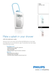 AE2330/00 Philips Bathroom radio