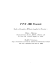 PINY MD Manual: - Data to Insight Center
