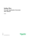 Unity Pro - Concept Application Converter - User Manual